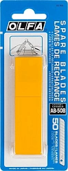 Лезвие Olfa OL-AB-50B 9мм лезв.50шт