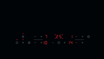Варочная поверхность Electrolux EHF6342XOK черный