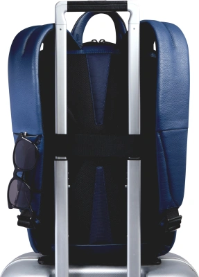 Рюкзак Piquadro Than CA6610S135/BLU синий кожа