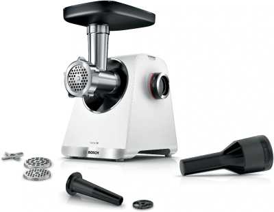 Мясорубка Bosch MFWS609W белый