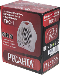 Тепловентилятор Ресанта ТВС-1 2000Вт белый