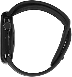 Смарт-часы Apple Watch Series 11 A3333 46мм OLED корп.черный Sport Band рем.черный разм.брасл.:S/M (MEUW4AM/A)