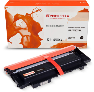 Картридж лазерный Print-Rite TFHA9NBPU1J PR-W2070A W2070A черный (700стр.) для HP Color Laser 150a/150nw/178nw MFP/179fnw MFP