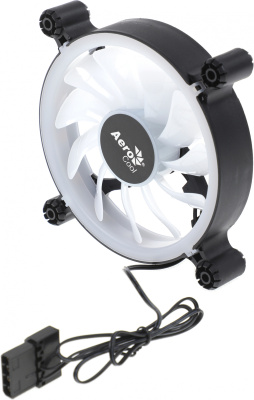Вентилятор для корпуса Aerocool Spectro 12 RGB 120х120x25 черный 4-pin (Molex) 20дБ (SPECTRO 12 FRGB MOLEX) Ret