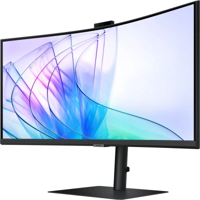 Монитор Samsung 34" ViewFinity S6 S34C650VAIXCI черный VA LED 5ms 21:9 M/M Cam полуматовая HAS Piv 3000:1 350cd 178гр/178гр 3440x1440 100Hz DP Ultra WQHD USB 8.1кг