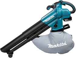 Воздуходувка-пылесос Makita DUB187T001 пит.:от аккум. бирюзовый/черный