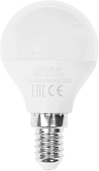 Лампа светодиодная Thomson TH-B2031 6Вт цок.:E14 шар 220B св.свеч.бел.теп. Globe