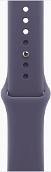 Смарт-часы Apple Watch Series 11 A3333 46мм OLED корп.серебристый Sport Band рем.фиолетовый разм.брасл.:M/L (MEVA4LW/A)