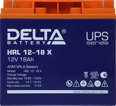 Батарея для ИБП Delta HRL 12-18 X 12В 18Ач