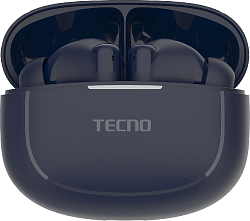 Гарнитура внутриканальные Tecno Buds 4 Air Eco BD04 Air ECO синий беспроводные bluetooth в ушной раковине (BD04 AIR ECO MIDNIGHT BLUE)