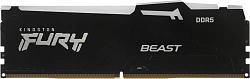 Память DDR5 2x16GB 6800MHz Kingston KF568C34BBEAK2-32 Fury Beast RGB RTL Gaming PC5-54400 CL34 DIMM 288-pin 1.4В kit single rank с радиатором Ret