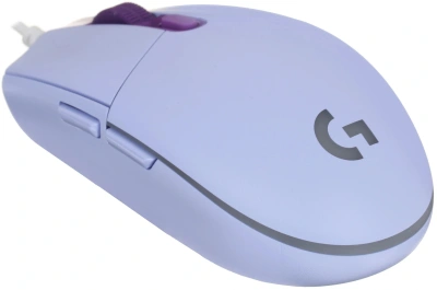 Мышь Logitech G102 LightSync сиреневый оптическая 8000dpi USB 6but (910-005857)