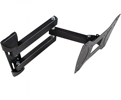 Кронштейн для телевизора Kromax OPTIMA-404 черный 15"-55" макс.35кг настенный поворотно-выдвижной и наклонный