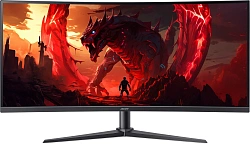 Монитор Acer 34" Nitro XZ340CURW0bmiiphx черный VA LED 1ms 21:9 HDMI M/M матовая HAS 250cd 3440x1440 240Hz FreeSync Premium DP Quad HD 2K (1440p)