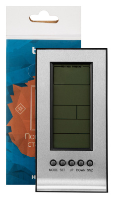 Погодная станция Buro H106AB серебристый