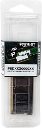 Память DDR4 16GB 3200MHz Patriot PSD416G32002S Signature Line RTL PC4-25600 CL22 SO-DIMM 260-pin 1.2В Ret