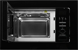 Микроволновая печь Hyundai HBW 2040 BG 20л. 800Вт черный (встраиваемая)