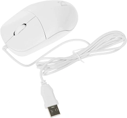 Мышь Defender Azora MB-241 белый оптическая 1200dpi silent USB 2but (52242)