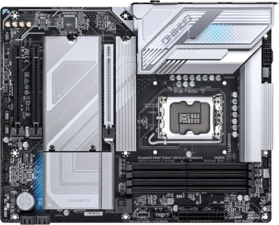 Материнская плата Gigabyte B860 GAMING X WIFI6E Soc-1851 Intel B860 mATX AC`97 8ch(7.1) 2.5Gg RAID+HDMI