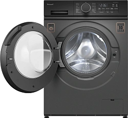 Стиральная машина Weissgauff WM 48128 Inverter Steam загр.фронтальная макс.:8кг темно-серый