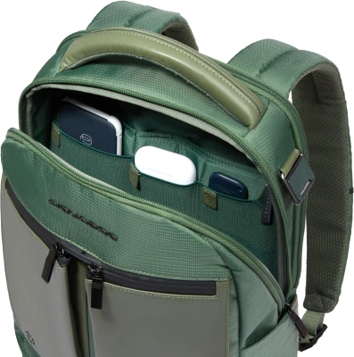 Рюкзак Piquadro Orion CA6620S136/VE хаки ткань/натур.кожа