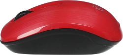 Мышь Оклик 525MW черный/красный оптическая 1000dpi беспров. USB для ноутбука 3but (1090720)