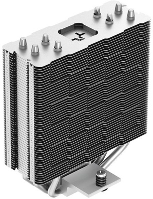 Устройство охлаждения(кулер) Deepcool AG400 LED RGB Soc-AM5/AM4/1200/1700/1851 черный 4-pin 18-32dB Al+Cu 220W 614gr Ret (R-AG400-BKLNMC-G-1)