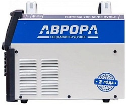 Сварочный аппарат Аврора Система 200 AC/DC ПУЛЬС инвертор ММА 5.2кВт