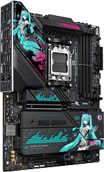 Материнская плата Asus ROG STRIX X870E-H GAMING MIKU Socket AM5 AMD X870E 4xDDR5 ATX AC`97 8ch(7.1) 5Gigabit RAID+HDMI