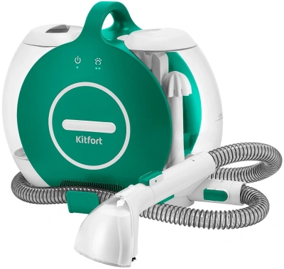 Пылесос моющий Kitfort КТ-5270 450Вт зеленый/белый
