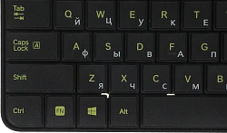 Клавиатура + мышь Logitech MK240 клав:черный/желтый мышь:черный/желтый USB беспроводная slim Multimedia (920-008198)