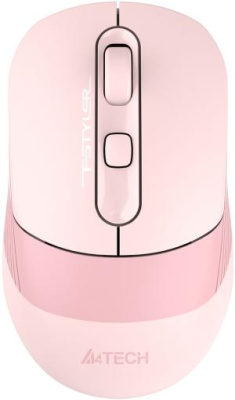 Мышь A4Tech Fstyler FB10CS розовый оптическая 2000dpi silent беспров. BT/Radio USB 4but (FB10CS USB BABY PINK)