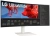 Монитор LG 38" UltraWide 38WR85QC-W белый NANO IPS LED 21:9 HDMI M/M матовая HAS Piv 600cd 178гр/178гр 3840x1600 144Hz FreeSync Premium Pro DP WQ+ USB 10.5кг