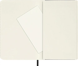 Блокнот Moleskine CLASSIC SOFT QP612 Pocket 90x140мм 192стр. клетка мягкая обложка черный