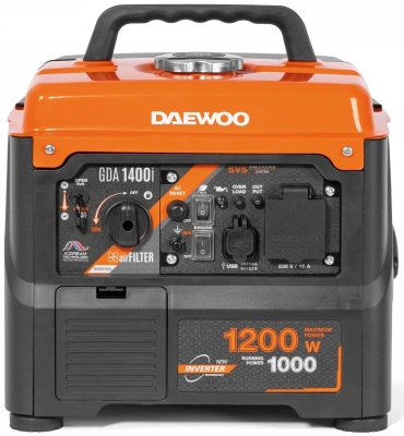 Генератор Daewoo GDA 1400i 1.2кВт