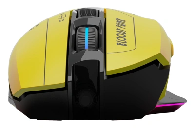 Мышь A4Tech Bloody W70 Max Punk желтый/черный оптическая 10000dpi USB 11but