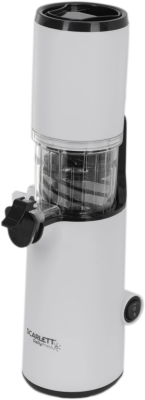 Соковыжималка шнековая Scarlett DailyPress SC-JE50S59 130Вт рез.сок.:600мл. белый