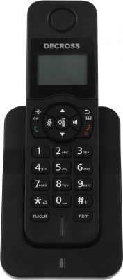 Р/Телефон Dect Decross DC1005 черный АОН