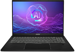 Ноутбук MSI Summit 16 AI Evo A2HMTG-057RU Core Ultra 7 255H 16Gb SSD1Tb Intel Arc 16" IPS Touch QHD+ (2560x1600) Windows 11 black WiFi BT Cam (9S7-159531-057)