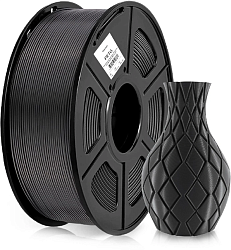 Пластик для принтера 3D Cactus CS-3D-PETG-1KG-BLACK PETG d1.75мм 1кг L316м 1цв.