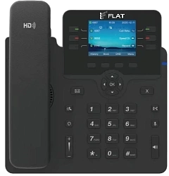 Телефон IP Флат Flat-Phone-B6   черный