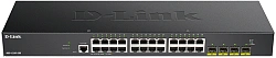Коммутатор D-Link DGS-1250-28X/RU/A1A (L2) 24x1Гбит/с 4SFP+ управляемый