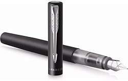 Ручка перьев. Parker Vector XL F21 (2159744) Black CT M сталь нержавеющая M подар.кор.