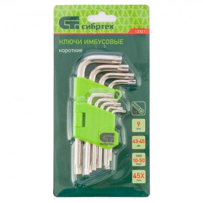 Набор ключей Сибртех 12321