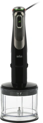 Блендер погружной Braun MQ9135XI 1200Вт черный/серебристый