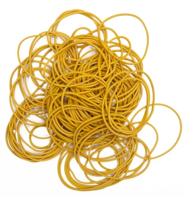 Резинки для купюр Silwerhof 189023 d=60мм 2мм 1000гр натуральный