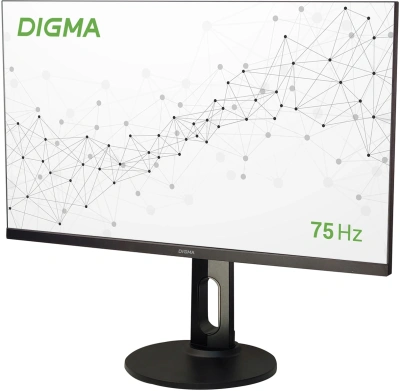 Монитор Digma 27" Progress 27P605F черный IPS LED 5ms 16:9 HDMI M/M матовая HAS 300cd 178гр/178гр 1920x1080 75Hz G-Sync FreeSync DP FHD USB 6.05кг