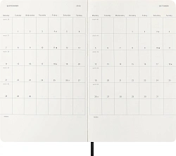 Ежедневник Moleskine CLASSIC SOFT Large 130х210мм 400стр. мягкая обложка черный