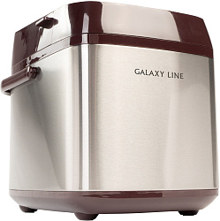 Хлебопечь Galaxy Line GL 2700 600Вт коричневый/серебристый
