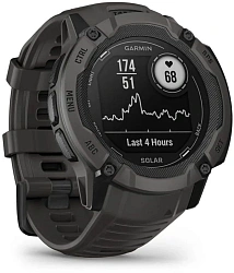 Смарт-часы Garmin Instinct 2X Solar 50мм 1" MIP корп.черный рем.черный (010-02805-00)